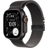 Apple Watch Ultra 3 Milanaise Crna 49mm MF1Q4QF/A Velicina narukvice: Srednja Crno titansko kucište | shoptok.hr