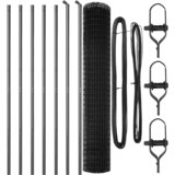 Euro Ograđivanje Ukop 10 x 1,5 m Čelik premazan PVC-om Siva | shoptok.hr