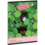Ars Una Think Pink mačji zvezek za domače naloge, 38 listov, A/5 | Shoptok.si