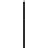  Metalno zamjensko uzglavlje crno 100 cm | shoptok.hr