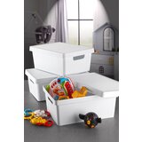 Aberto Design set kutija za odlaganje stvari KTKPK10-2-3, 3 komada, beli | ePonuda.com