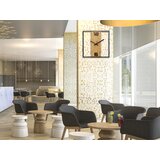  Sodobne stenske ure RETRO Les-kovina | Shoptok.si