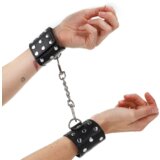Kink Okovi Za Zapestje With Snap Fasten Black | Shoptok.si
