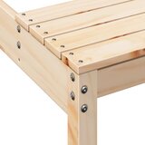  Stol za piknik 110 x 134 x 75 cm od masivne borovine | shoptok.hr