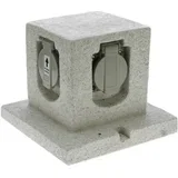 36315 Vrtna utičnica Granitno-siva (mat)