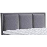 MID.YOU POSTELJA BOXSPRING 200 cm x 220 cm , tekstil temno siva | Shoptok.si