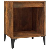 Maison Chic Nočna omarica - Nočna miza dimljeni hrast 40x35x50 cm, (21686946) Cene