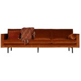 WOOOD Narančasta baršunasti sofa 277 cm Rodeo – | shoptok.hr