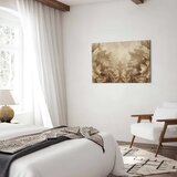  Slika - Carved Baroque Ornaments Rich Composition in Sepia Colors 30x20 Akustična | shoptok.hr
