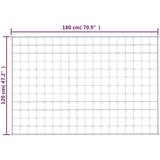  Teška deka siva 120 x 180 cm 5 kg od tkanine | shoptok.hr