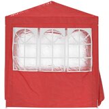Šator za zabave Crvena 200 x 200 x 240 cm PE i čelik | shoptok.hr