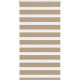 vidaXL Zebra zavesa peščeno rjava 90x100 cm širina blaga 85,9 cm poliester, (5000297238) | Shoptok.si