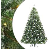  Umjetno božićno drvce s stalakom Zelena 180 cm PE i PVC | shoptok.hr