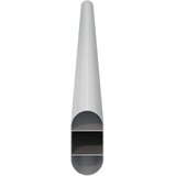 Cijev za ormar 2 pcs Srebrno 472 x 15 x 29 mm | shoptok.hr