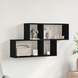  Polica na zidu Crni hrast 76 x 15 x 53 cm Konstruirano drvo | shoptok.hr
