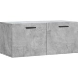 vidaXL Stenska omarica betonsko siva 80x36,5x35 cm inženirski les | Shoptok.si