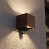 Brilagi LED spoljno zidno svetlo sa senzorom CUBE LED/6W/230V braon IP65 | Eponuda.com