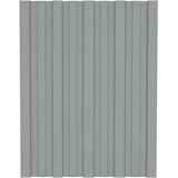 Krovni panel 36 pcs Sivi 60 x 45 cm Pocinčani čelik - Sivi 60 x 45 cm 36 | shoptok.hr
