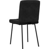  Jedilni stoli 4 kosi črn žamet | Shoptok.si