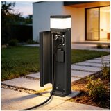 Brilagi Spoljašnja lampa sa 2 SCHUKO utičnice PILLAR 1xG9/11W/230V IP44 crna Cene