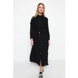 Trendyol Cap & Abaya - Black - Basic