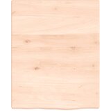  Zidna polica 40 x 50 x 2 cm od neobrađene masivne hrastovine | Eponuda.com