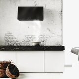 CIARKO DESIGN zidna napa MINIMAL 5 60 cm CRNA | shoptok.hr