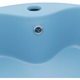  Luksuzni umivaonik mat svjetloplavi 36 x 13 cm keramički | shoptok.hr