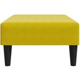 vidaXL Stolček za noge rumen 77x55x31 cm žamet | Shoptok.si