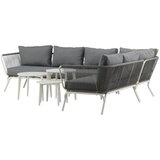 Venture Home Roxo kutna vrtna lounge garnitura, siva | shoptok.hr