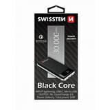 Swissten black core power bank 30000 mah microusb / usb-c / lightning / qualcomm 3.0 power bank | Shoptok.si
