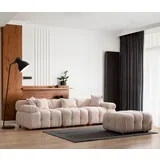 ugaona garnitura bellini 270x75x90cm krem