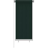  Vanjska roleta za zamračivanje 60 x 140 cm tamnozelena HDPE | Shoptok.si