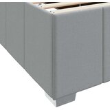  Krevetna konstrukcija Svijetlo siva 120 x 190 cm tkanina | shoptok.hr