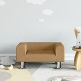 The Living Store Otroški kavč rjav 50x40x26,5 cm žamet - Otroški Kavč, (21419661) | Shoptok.si
