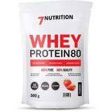 7NUTRITION Whey Protein 80%, Jagoda, 500g Cene