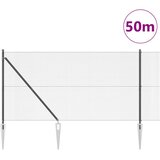  Zavareno žičano ograđivanje s bodljama 50 x 1,2 m Siva Mreža | shoptok.hr