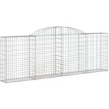  Lučne gabionske košare 2 kom 300x30x100/120cm pocinčano željezo | shoptok.hr