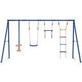  Set vanjskih ljuljački Šareni Čelik i PE | shoptok.hr