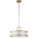  Feiss FE-FUSION-P-L-PNBR - Luster na šipci FUSION 3xE27/40W/230V zlatna | Eponuda.com