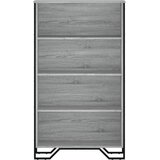 Regal za knjige boja hrasta 80x31x137,5 cm konstruirano drvo | shoptok.hr