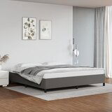 The Living Store Posteljni okvir siv 200x200 cm umetno usnje - Posteljni Okvir, (21524974) Cene