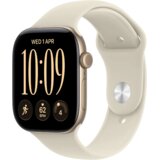 Apple Watch Series 12 42mm GPS plus Cellular Light Gold Aluminum Sport Band Sand | Eponuda.com