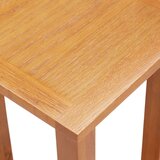  Stranska mizica 27x24x55 cm trdna hrastovina, (20818555) | Shoptok.si