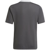 Adidas Tehnička sportska majica 'Entrada 22' grafit siva / bijela | shoptok.hr