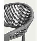 Kave Home Tamno siva podstavljena vrtna stolica Alimia – | shoptok.hr