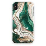 IDEAL OF SWEDEN maska za iphone xs max golden jade marble zelena Cene