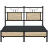 vidaXL Okvir kreveta bez madraca boja hrasta sonome 120x200 cm drveni | shoptok.hr