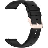 HURTEL SILIKONSKI PAŠEK ZA XIAOMI MI WATCH / AMAZFIT GTR 47MM ČRN, (22064288) | Shoptok.si