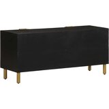TV ormarić crni 105 x 33 x 46 cm konstruirano drvo | Eponuda.ba